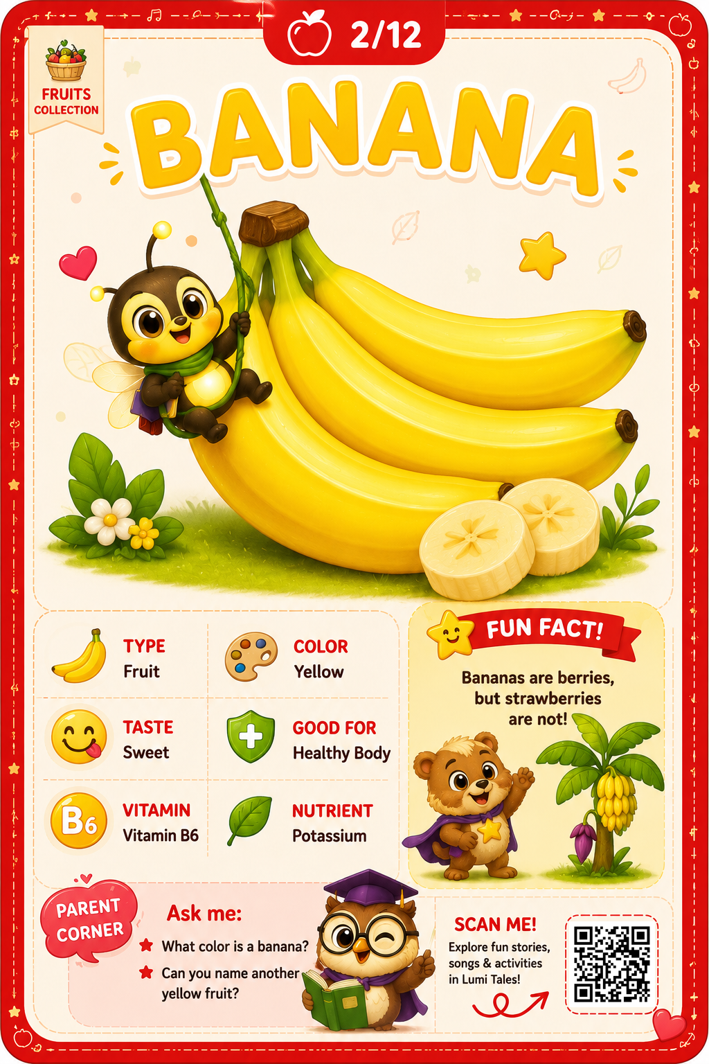 Fruit Flash Cards preview page 2