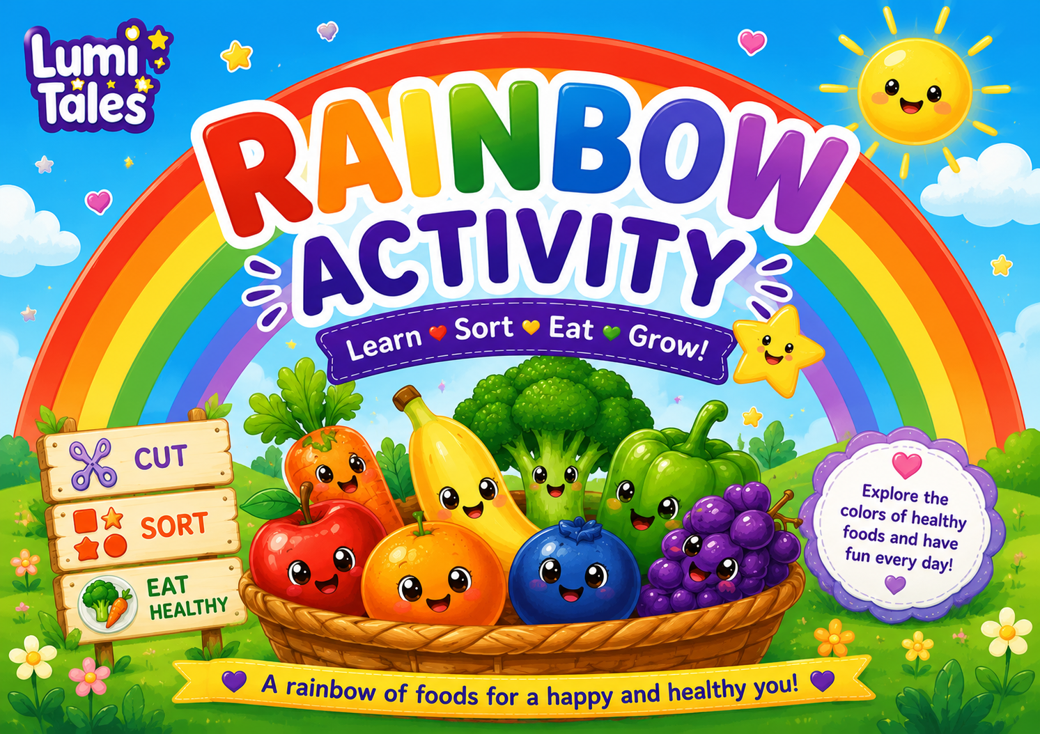 Eat A Rainbow Activity