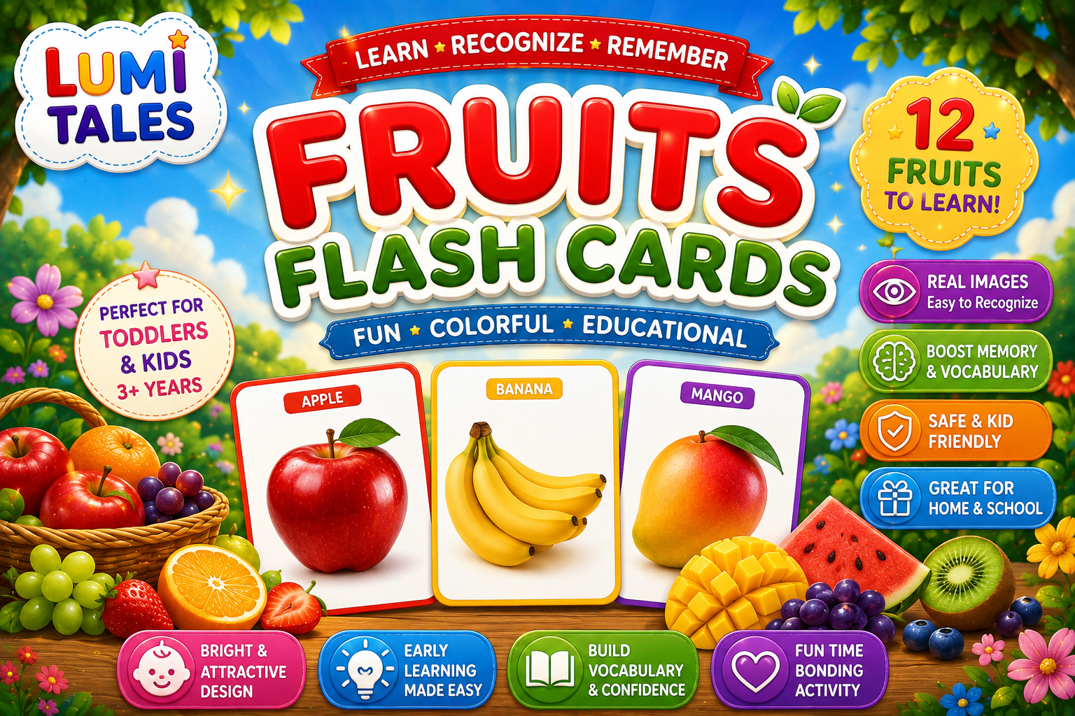 Fruit Flash Cards